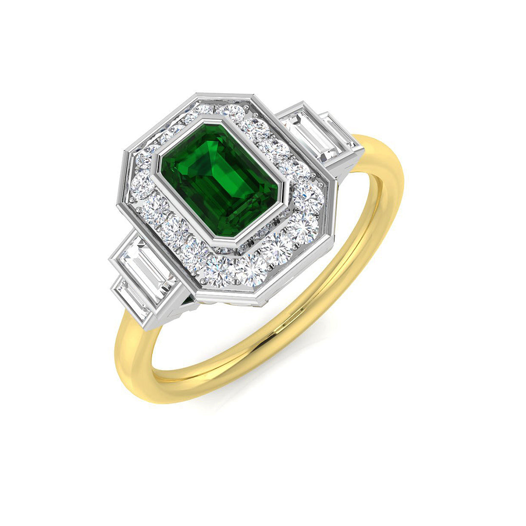 SR2858 — Ring - 18k Two Tone