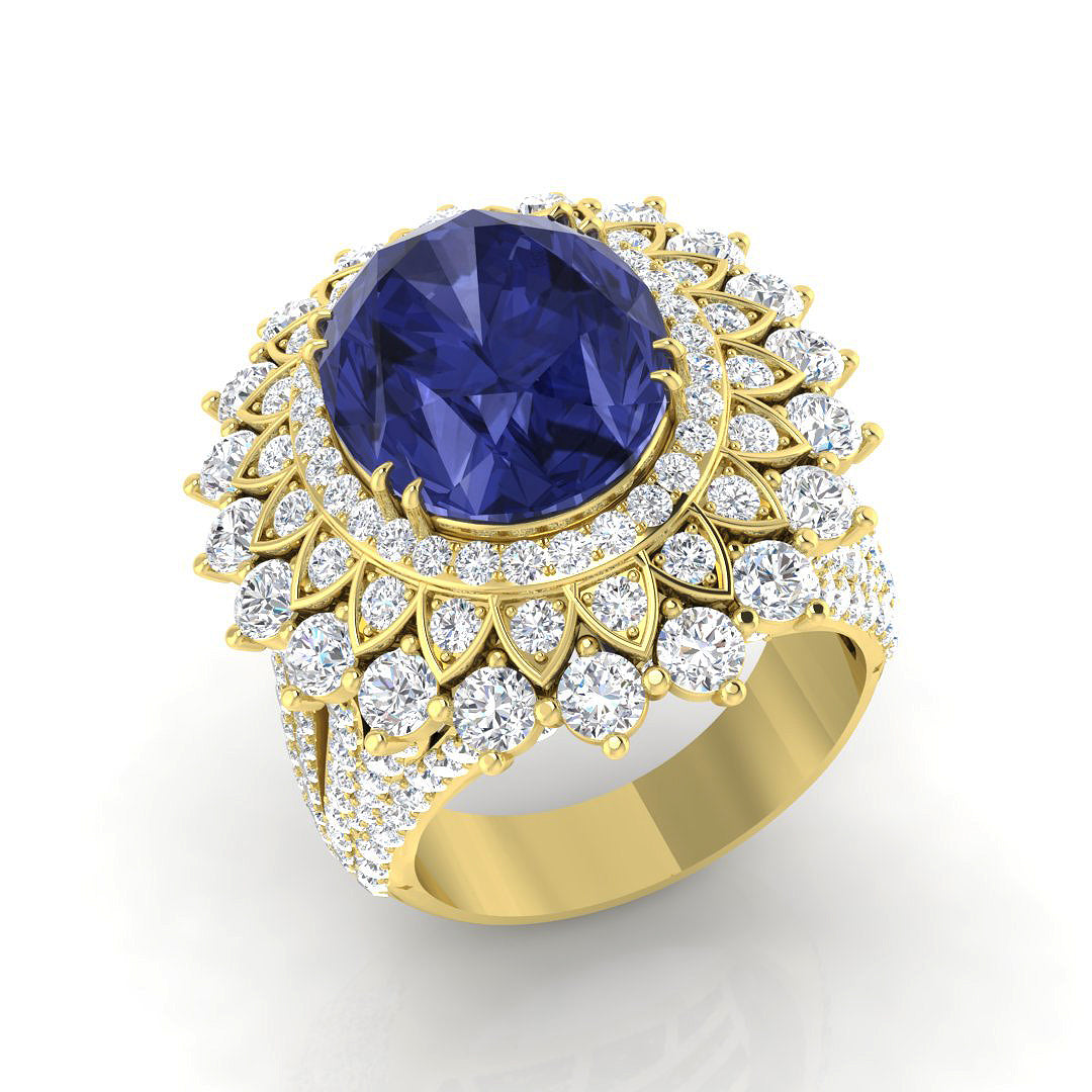SR2868 — Ring - 9k Yellow Gold
