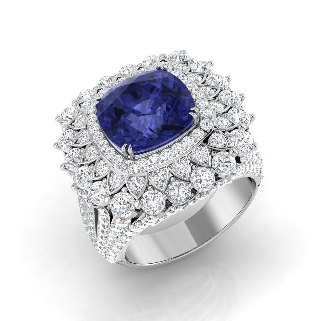 SR2872 — Ring - 9k White Gold