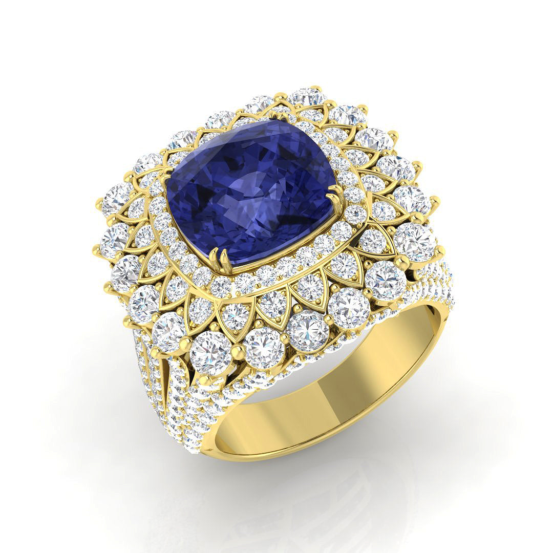 SR2872 — Ring - 9k Yellow Gold