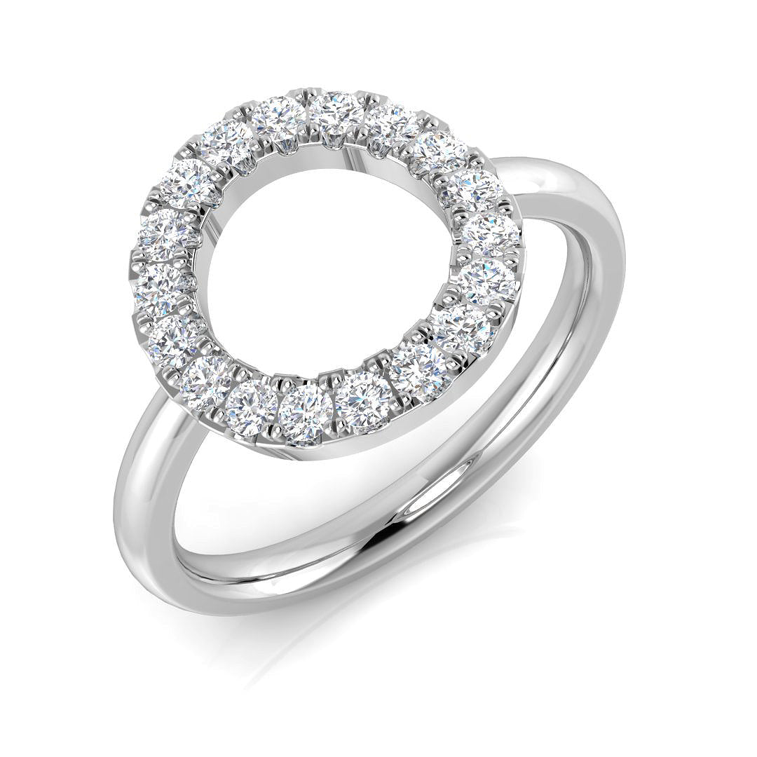 SR2874 — Ring - 9k White Gold