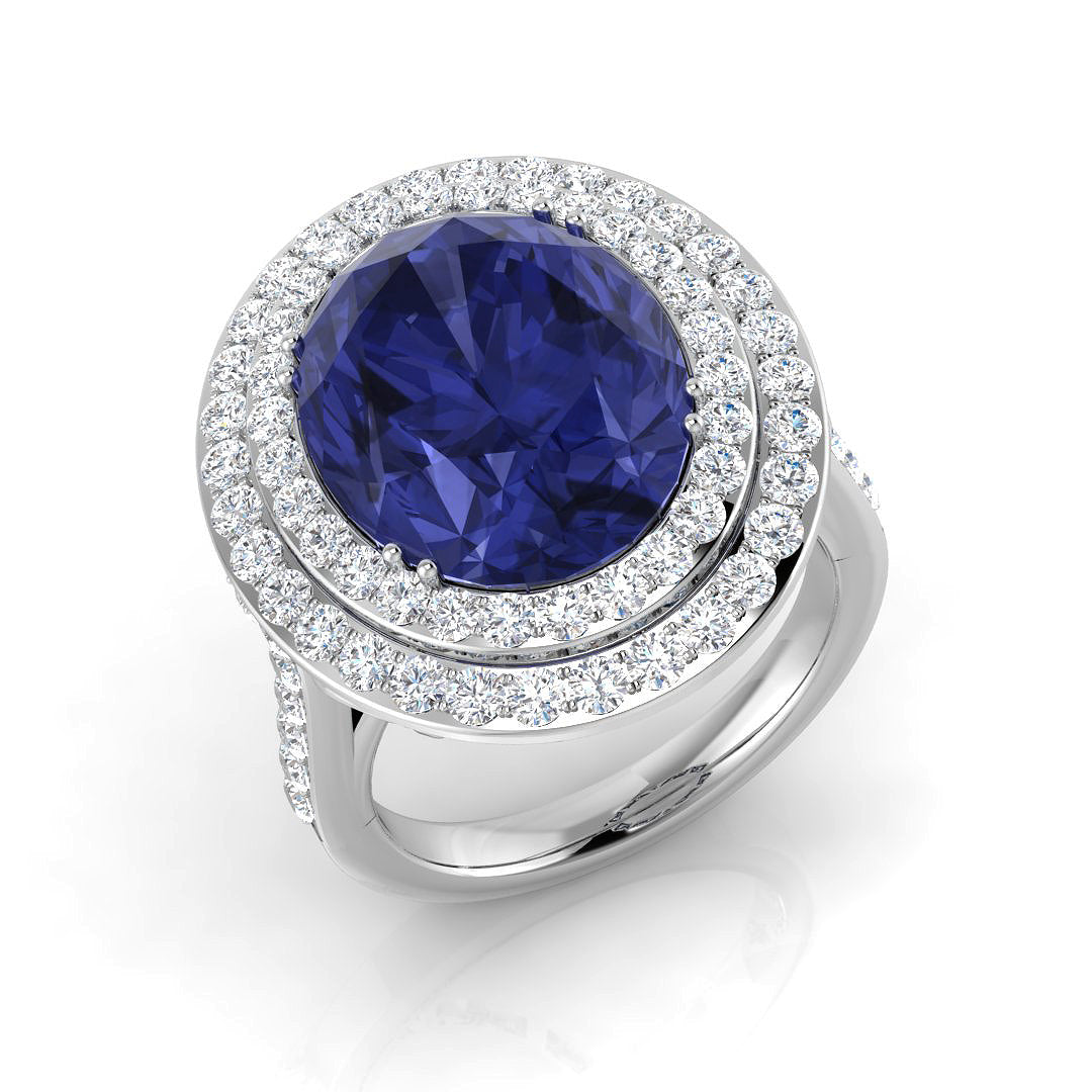 SR2893 — Ring - 9k White Gold