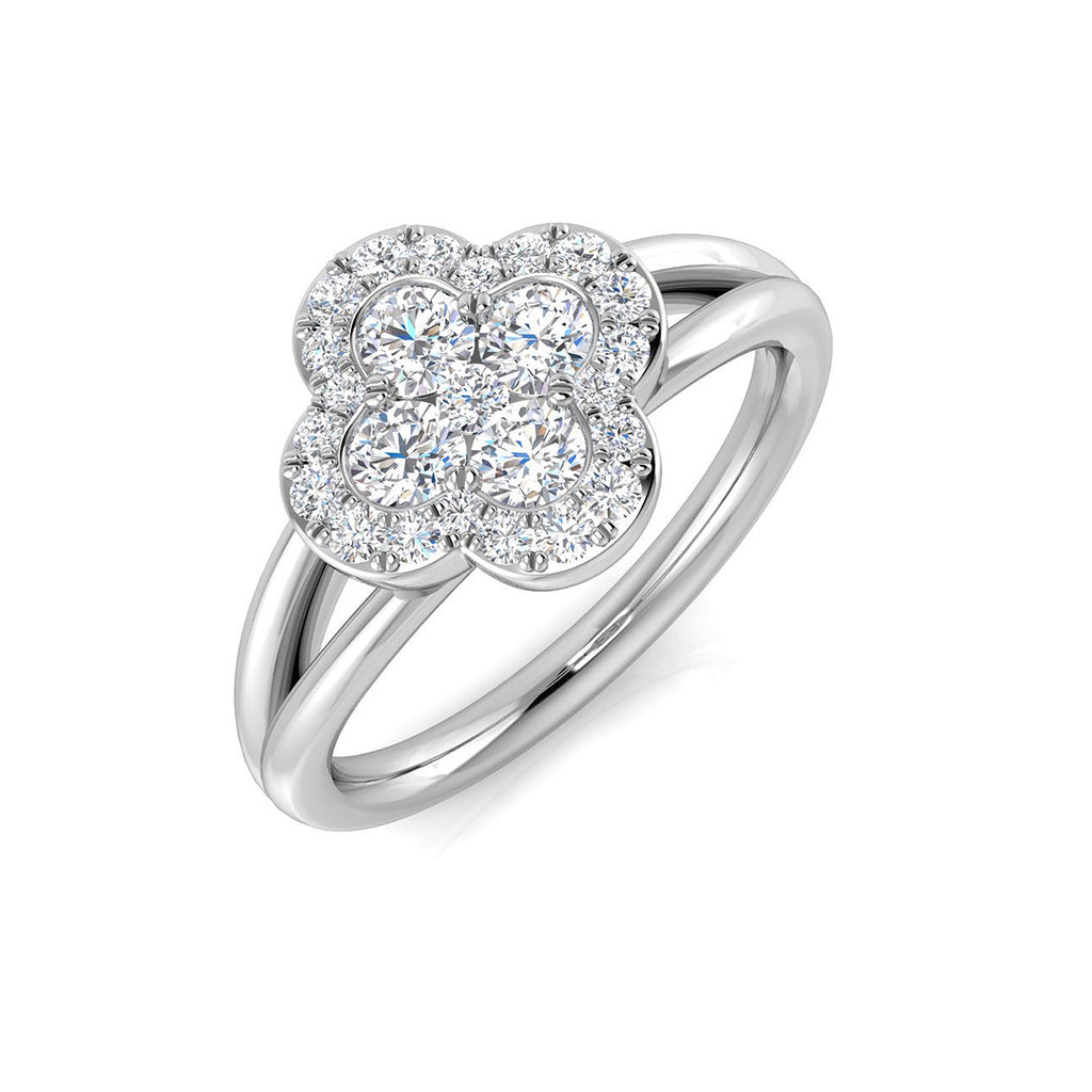 SR2903 — Ring - 9k White Gold