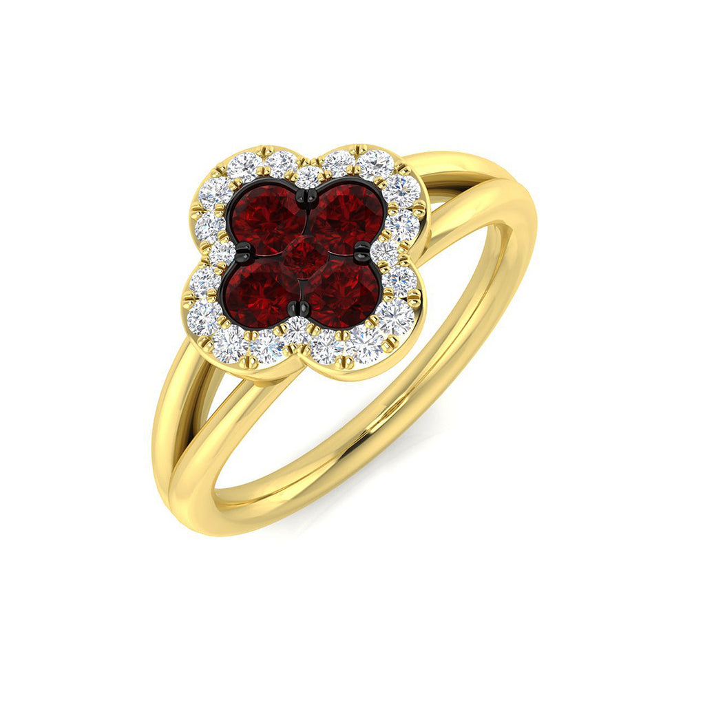 SR2903 — Ring - 18 KT Yellow Gold