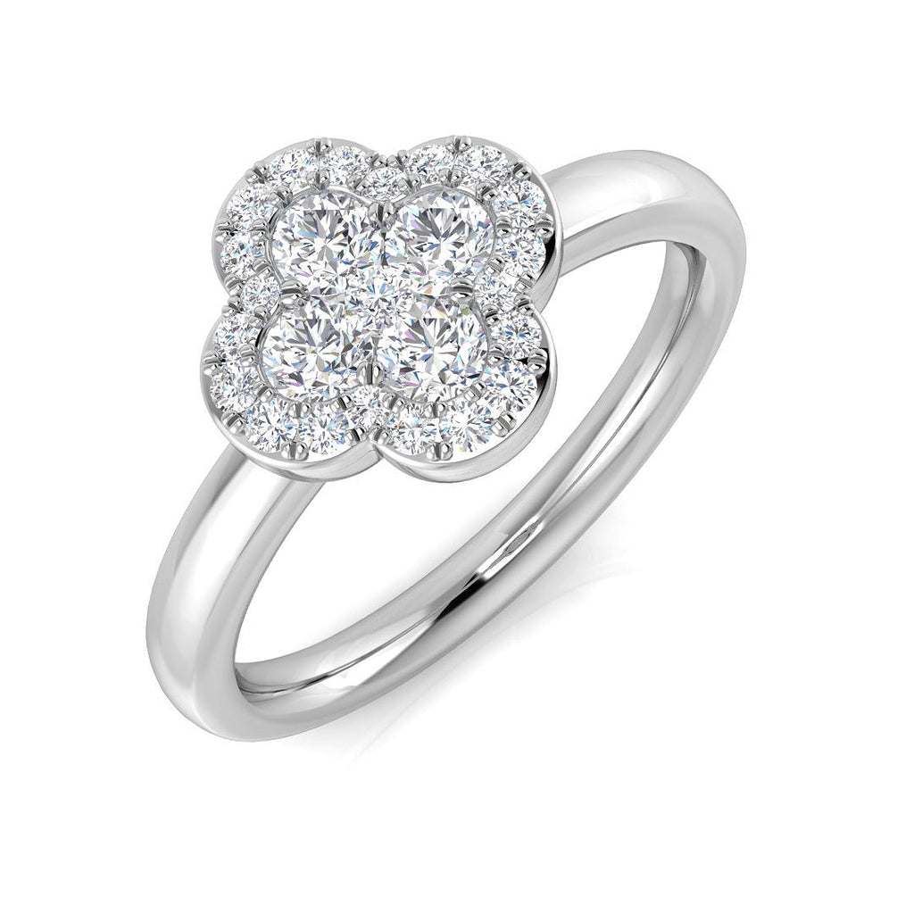 SR2907 — Ring - 9k White Gold