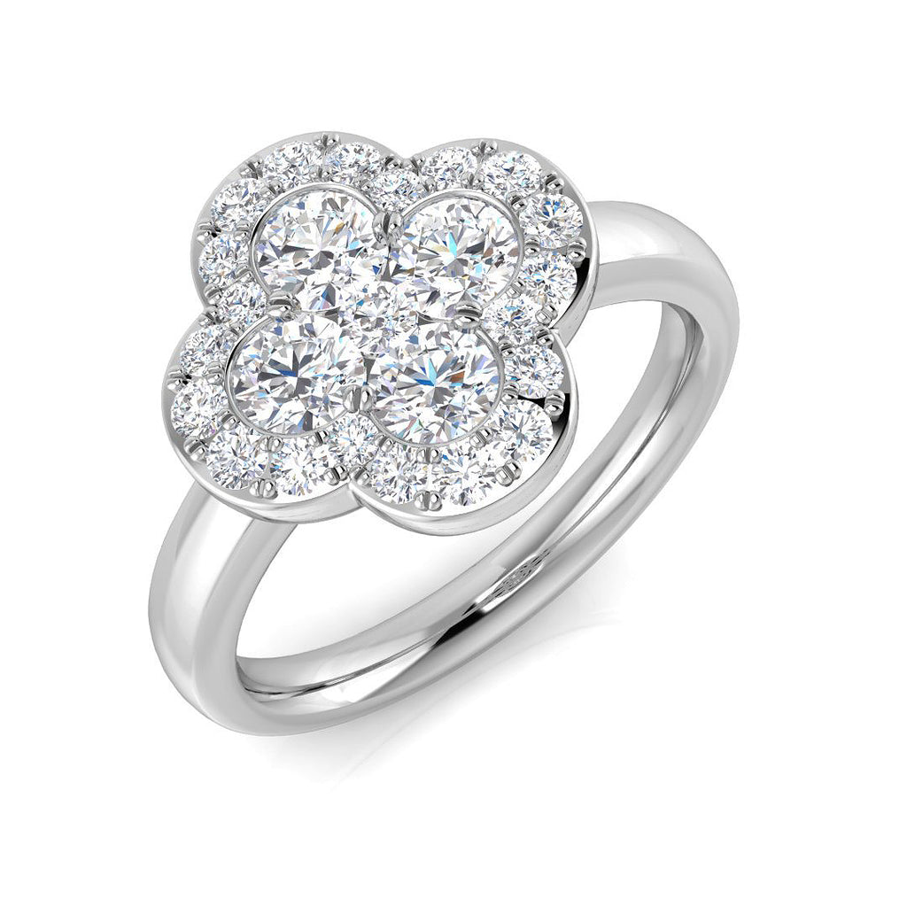 SR2909 — Ring - 9k White Gold