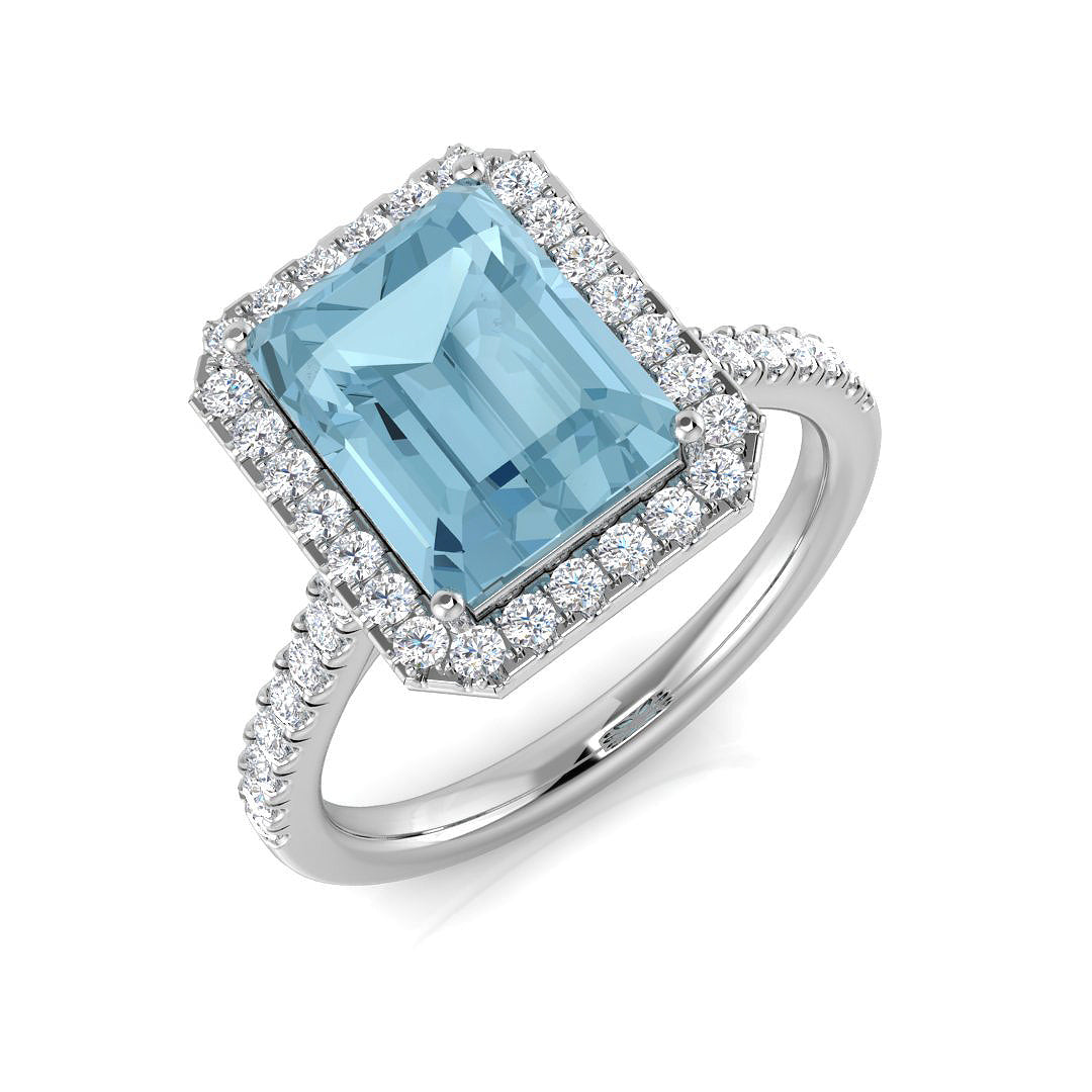 SR2917 — Ring - 9k White Gold