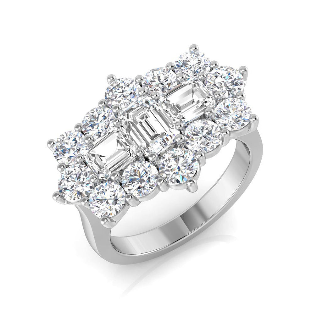 SR2935 — Ring - 9k White Gold