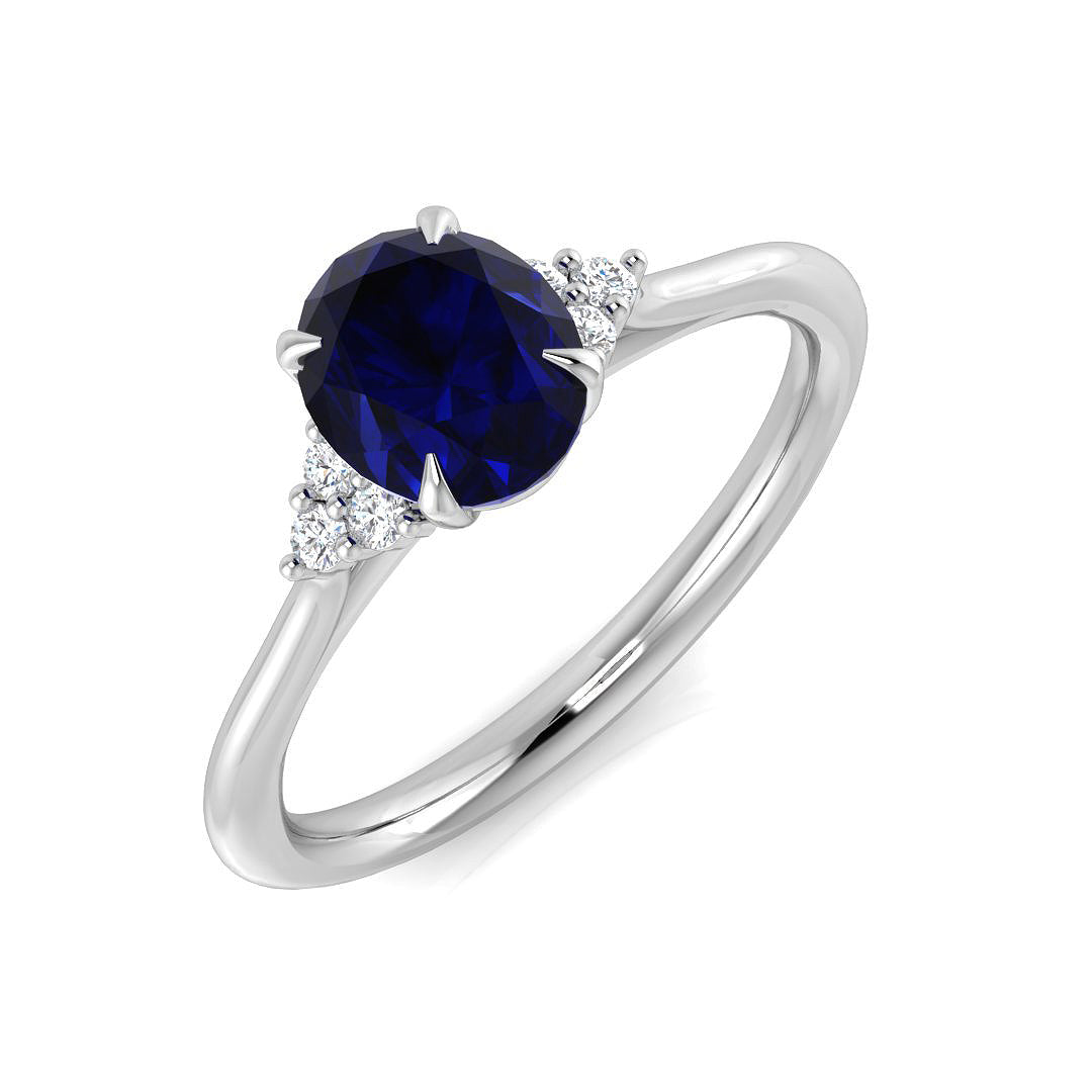 SR2949 — Ring - 9k White Gold