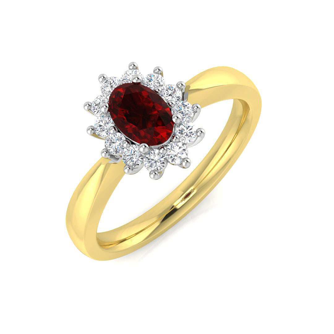 SR295 — Ring - 18k Two Tone