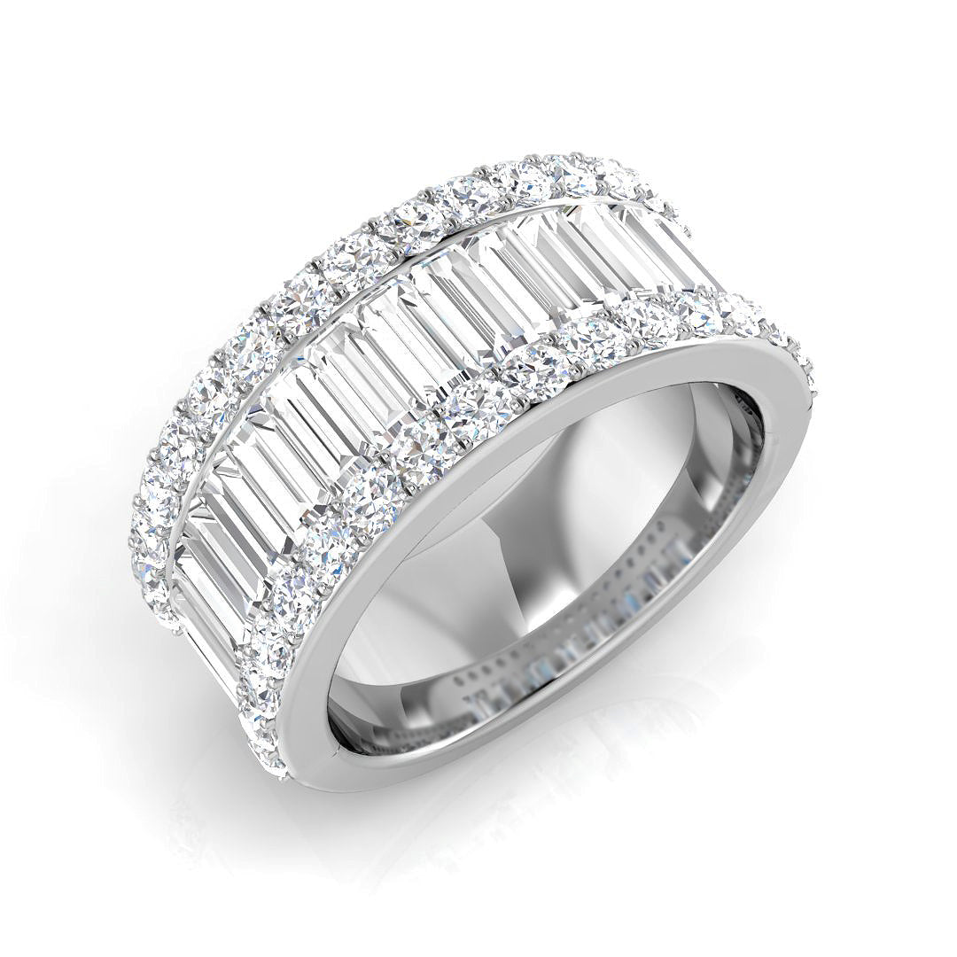 SR298 — Ring - 9k White Gold