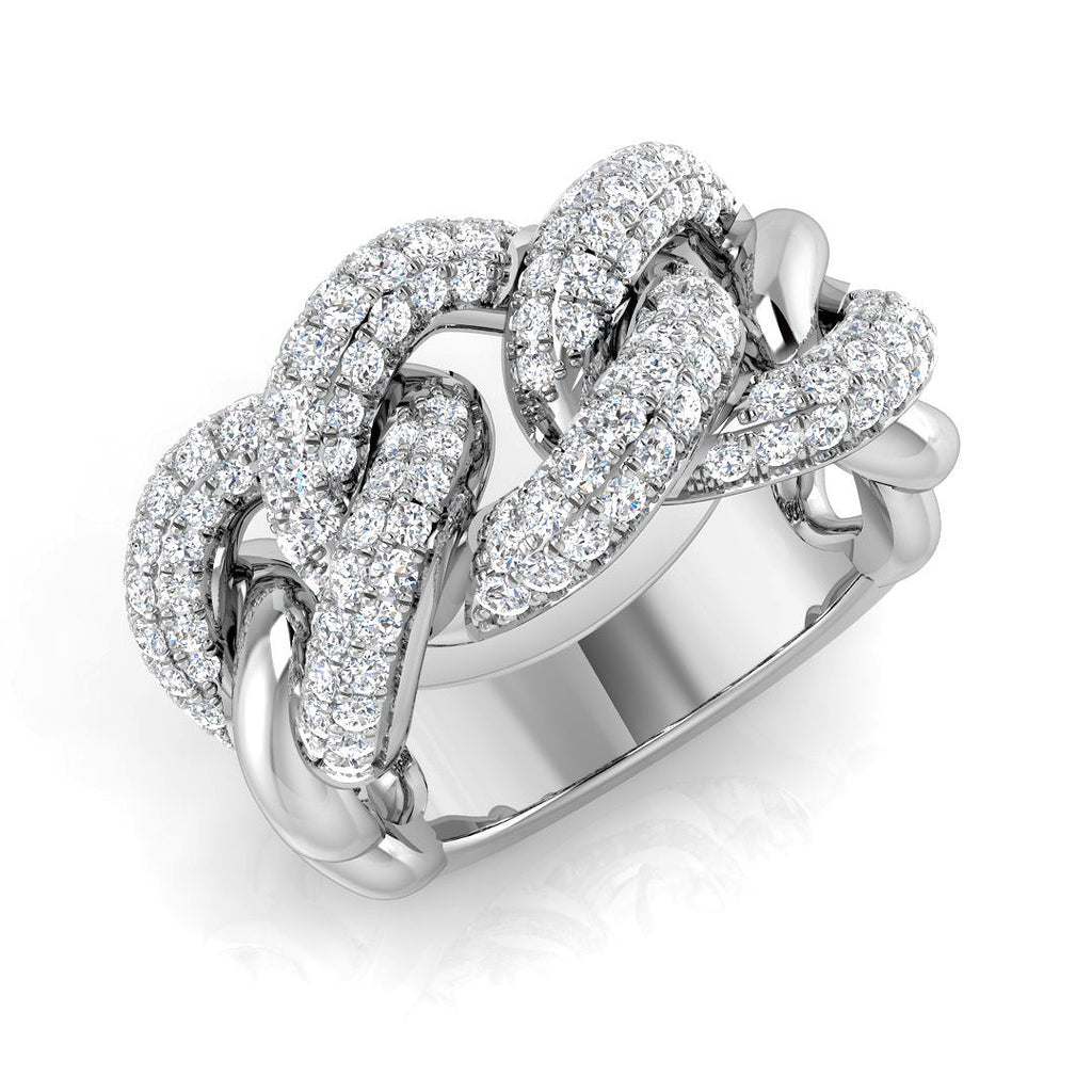 SR3007 — Ring - 9k White Gold