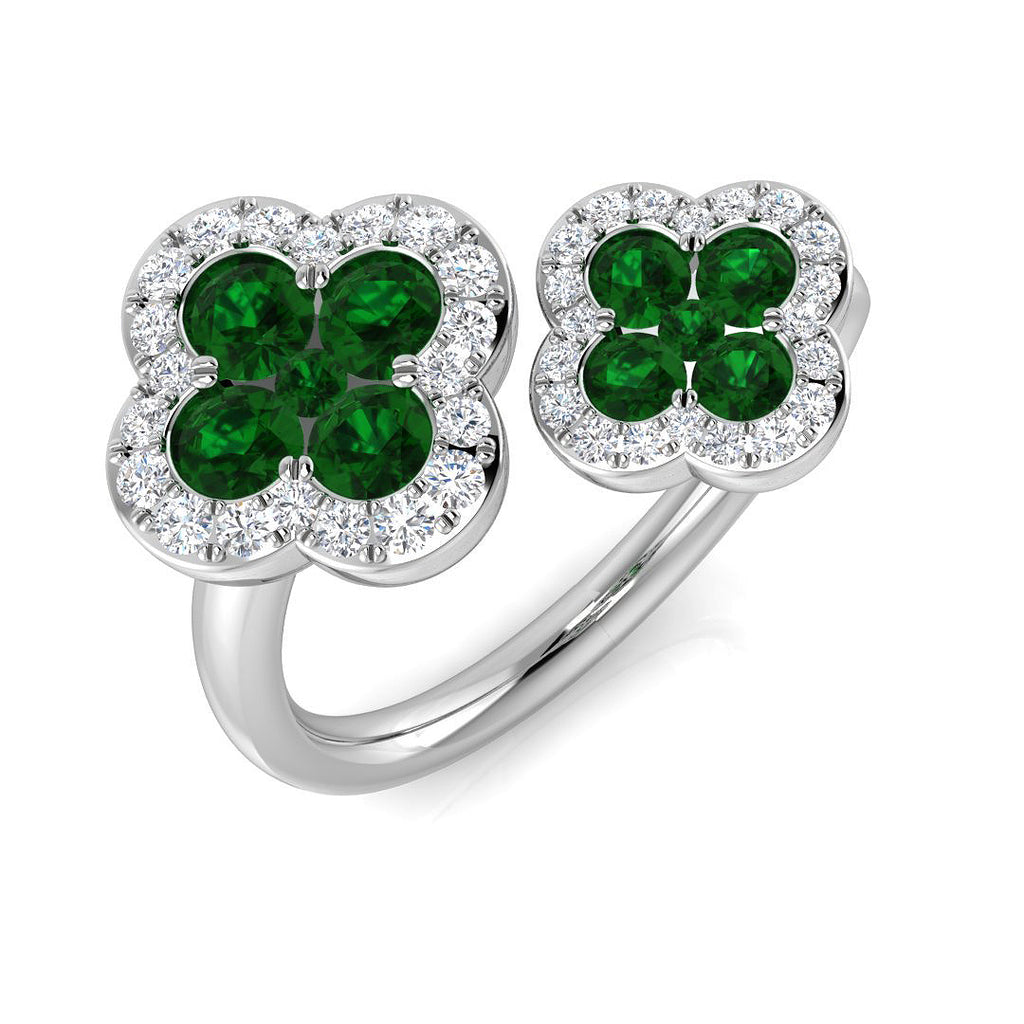 SR3015 — Ring - 9k White Gold