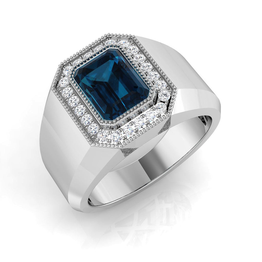 SR3028 — Ring - 9k White Gold