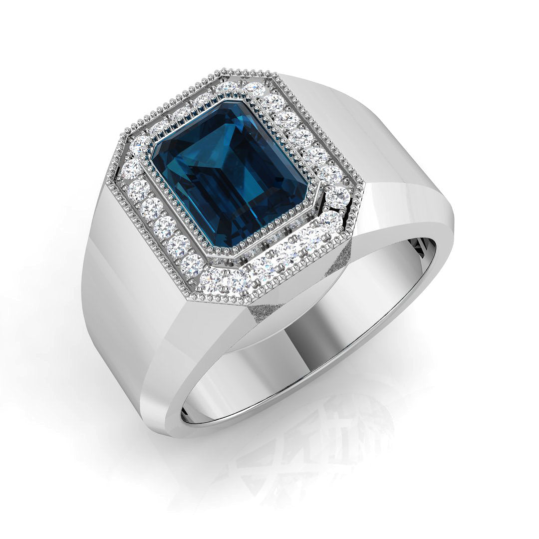 SR3028 — Ring - 9k White Gold