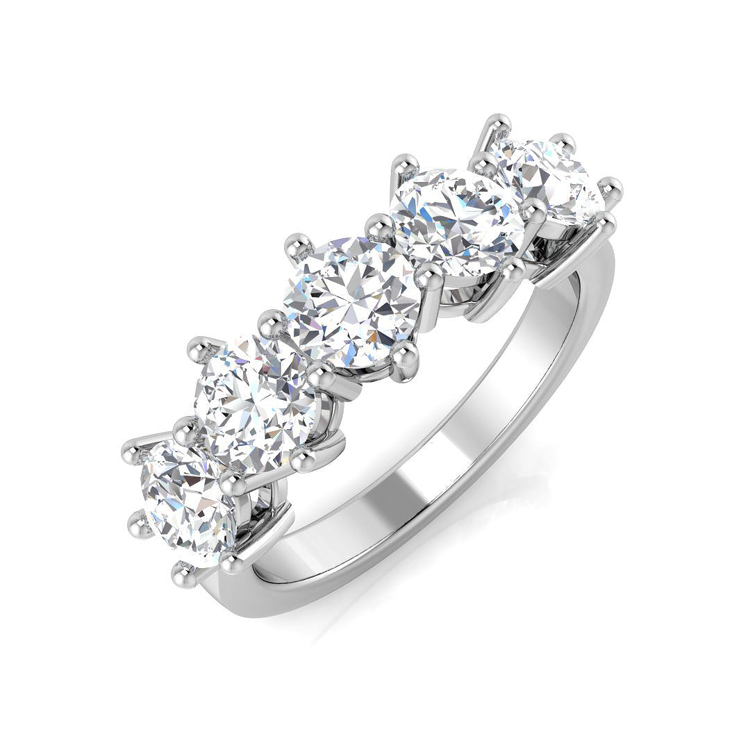 SR3034 — Ring - 9k White Gold