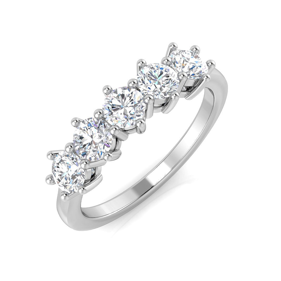 SR3036 — Ring - 9k White Gold