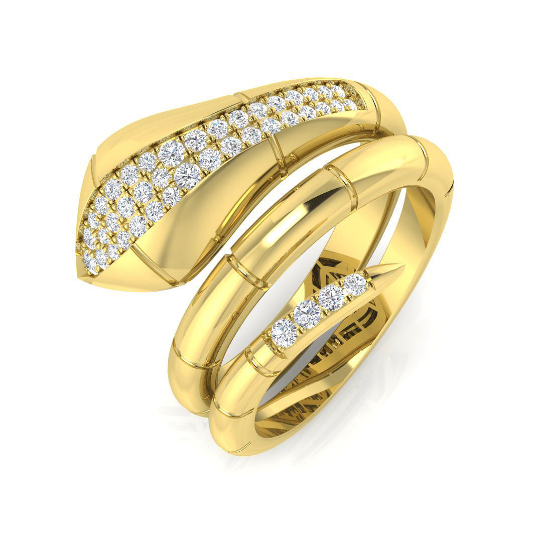 SR3041 — Ring - 9k Yellow Gold
