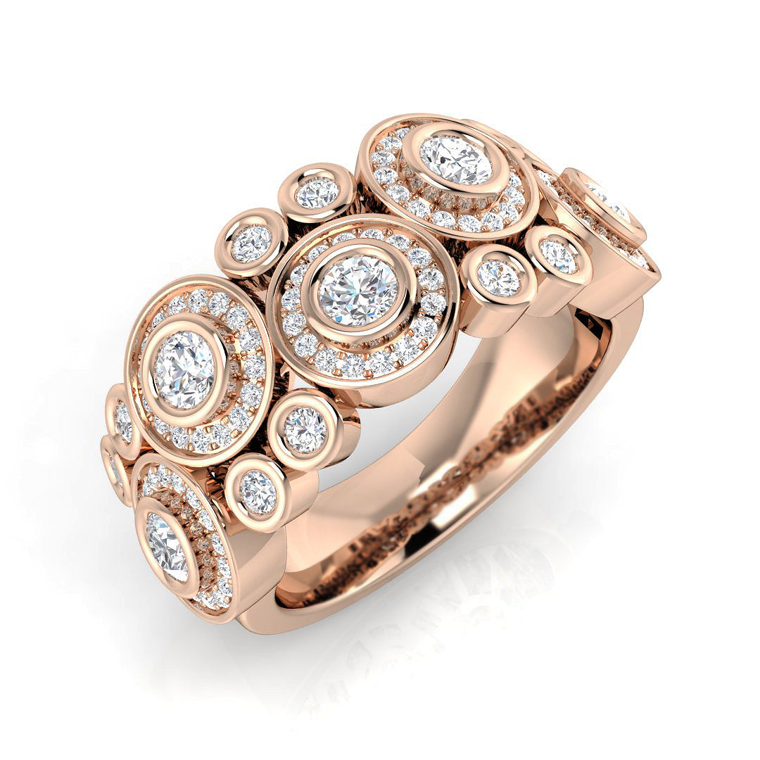 SR3043 — Ring - 9k Rose Gold