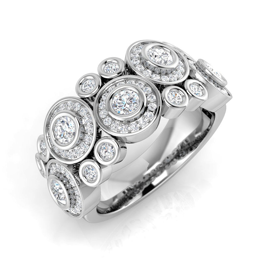 SR3043 — Ring - 9k White Gold