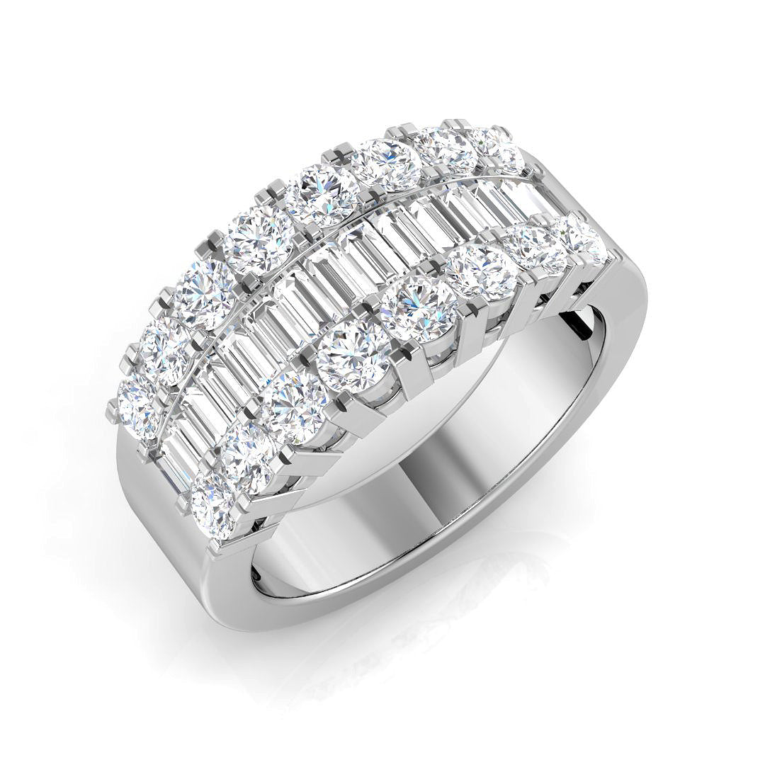 SR3058 — Ring - 9k White Gold