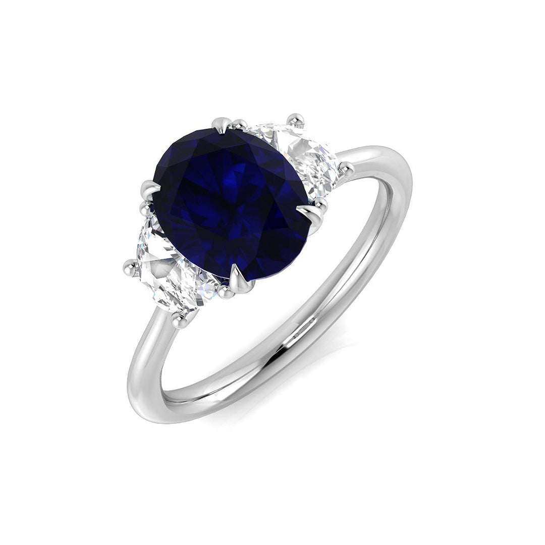 SR3059 — Ring - 9k White Gold