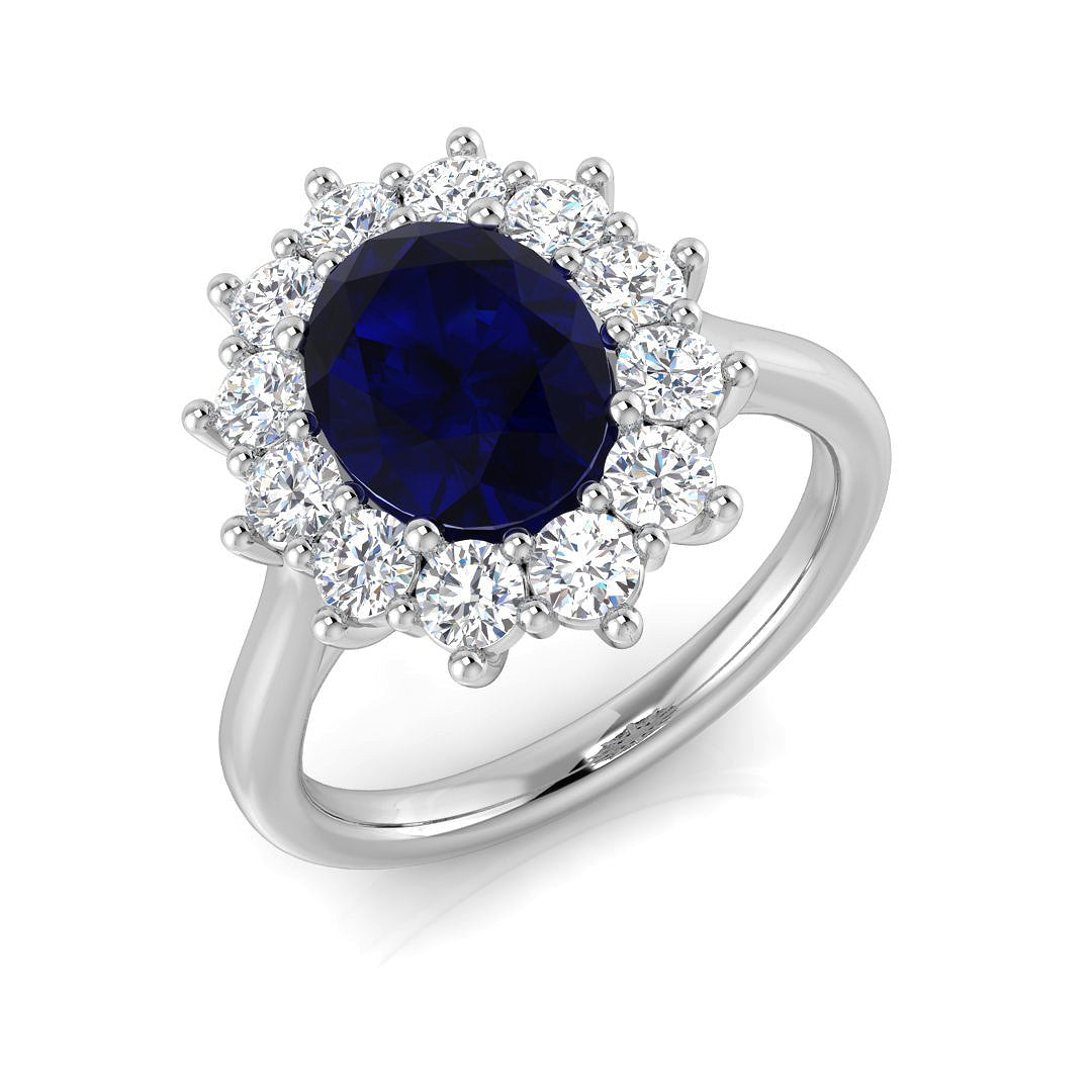 SR3063 — Ring - 9k White Gold