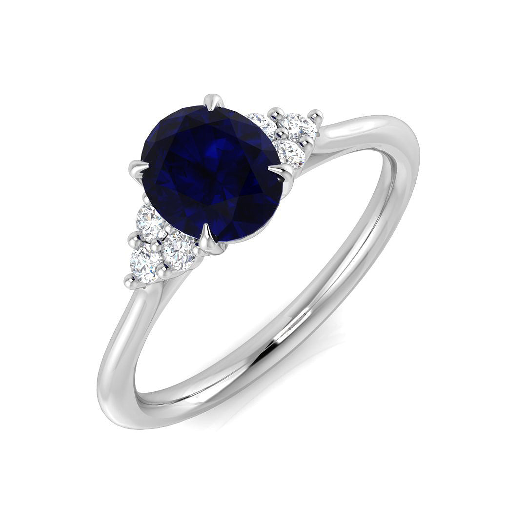 SR3078 — Ring - 9k White Gold