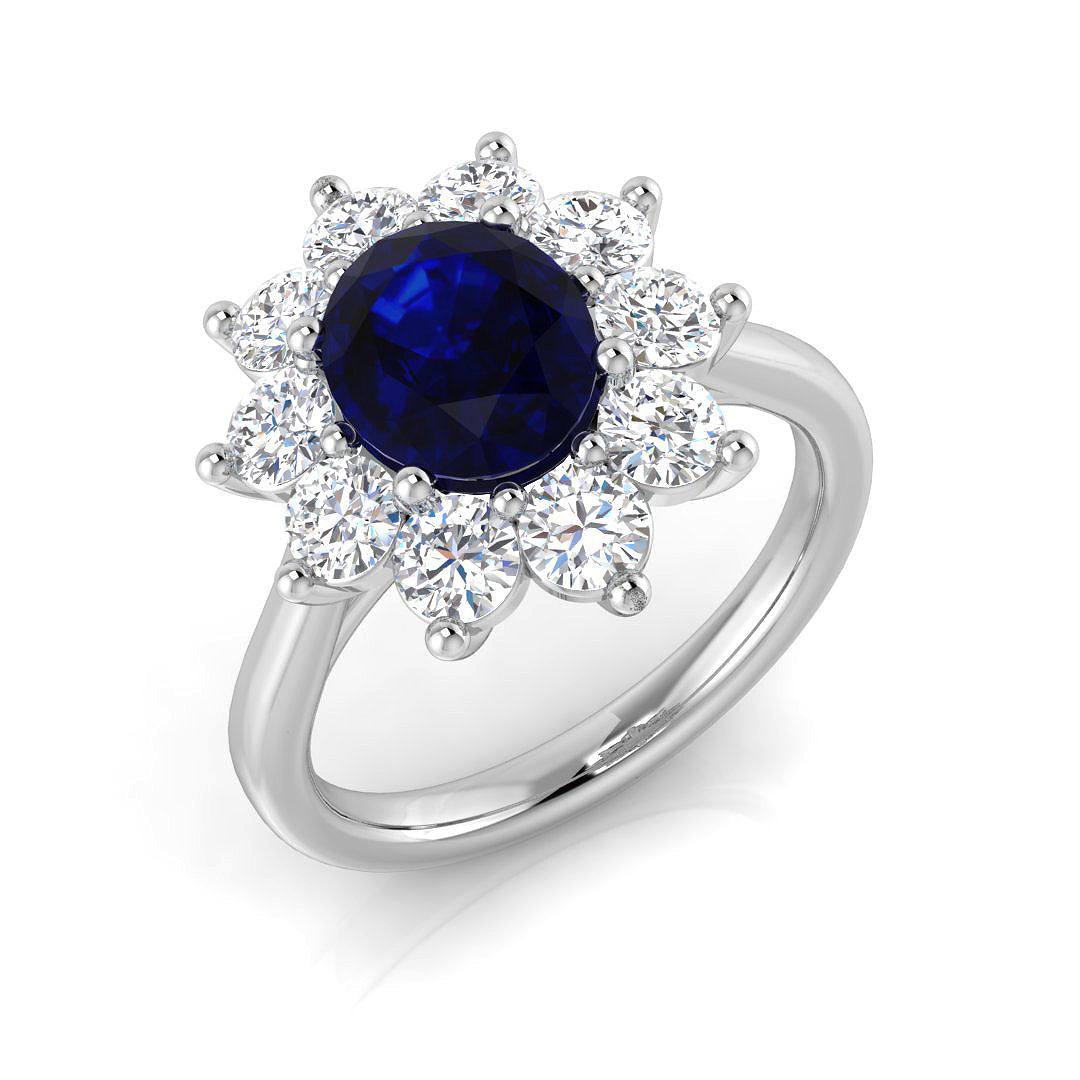 SR3086 — Ring - 9k White Gold