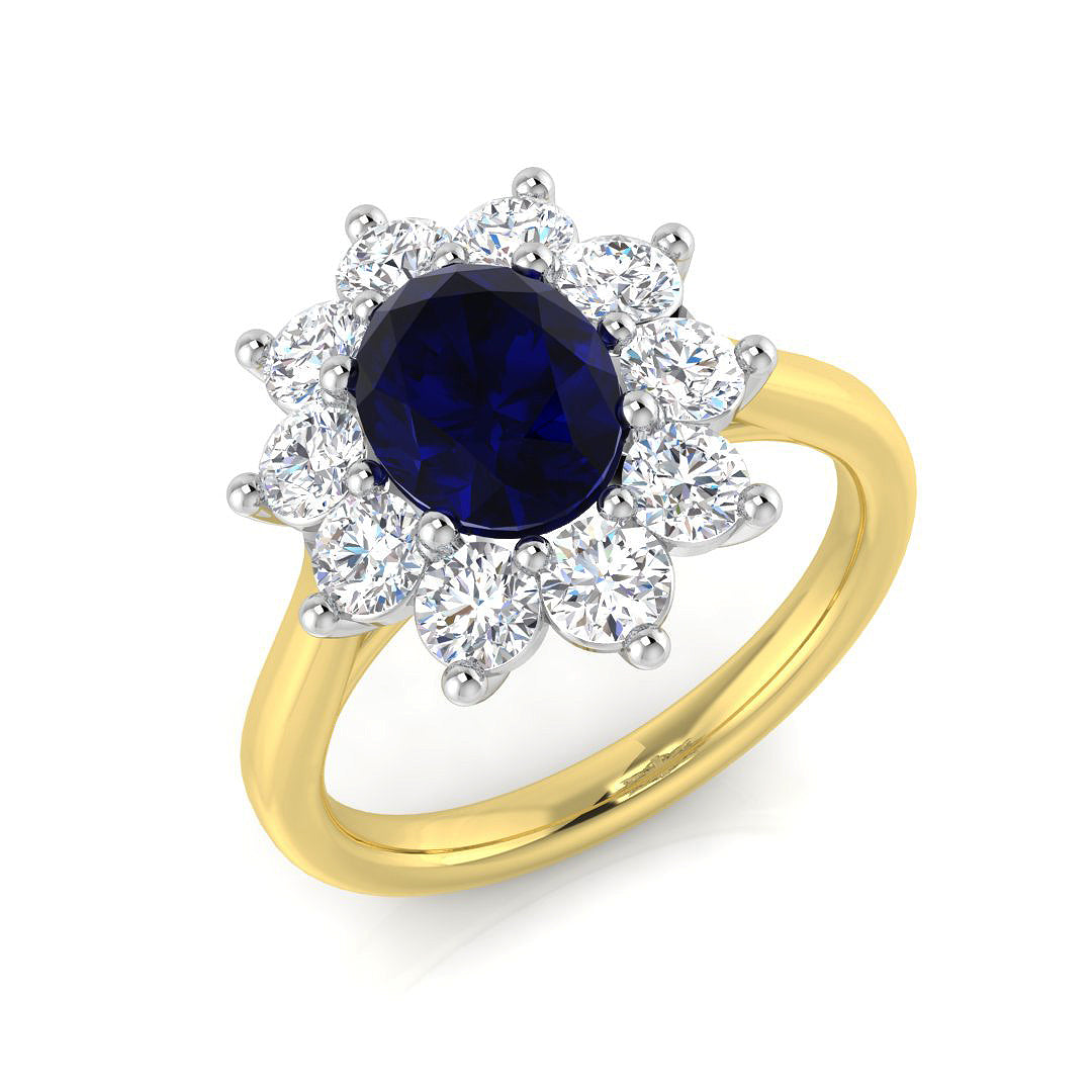 SR3088 — Ring - 18k Two Tone