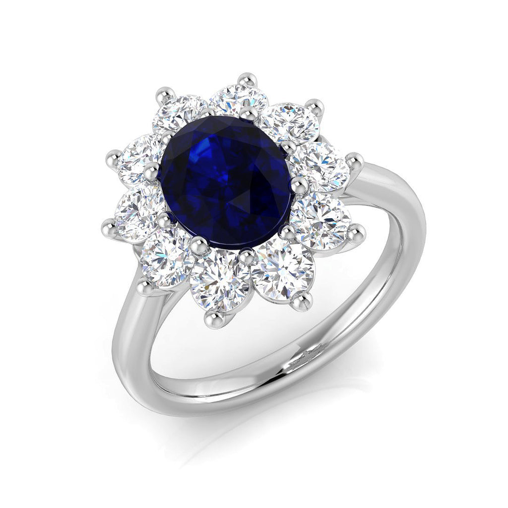 SR3089 — Ring - 9k White Gold