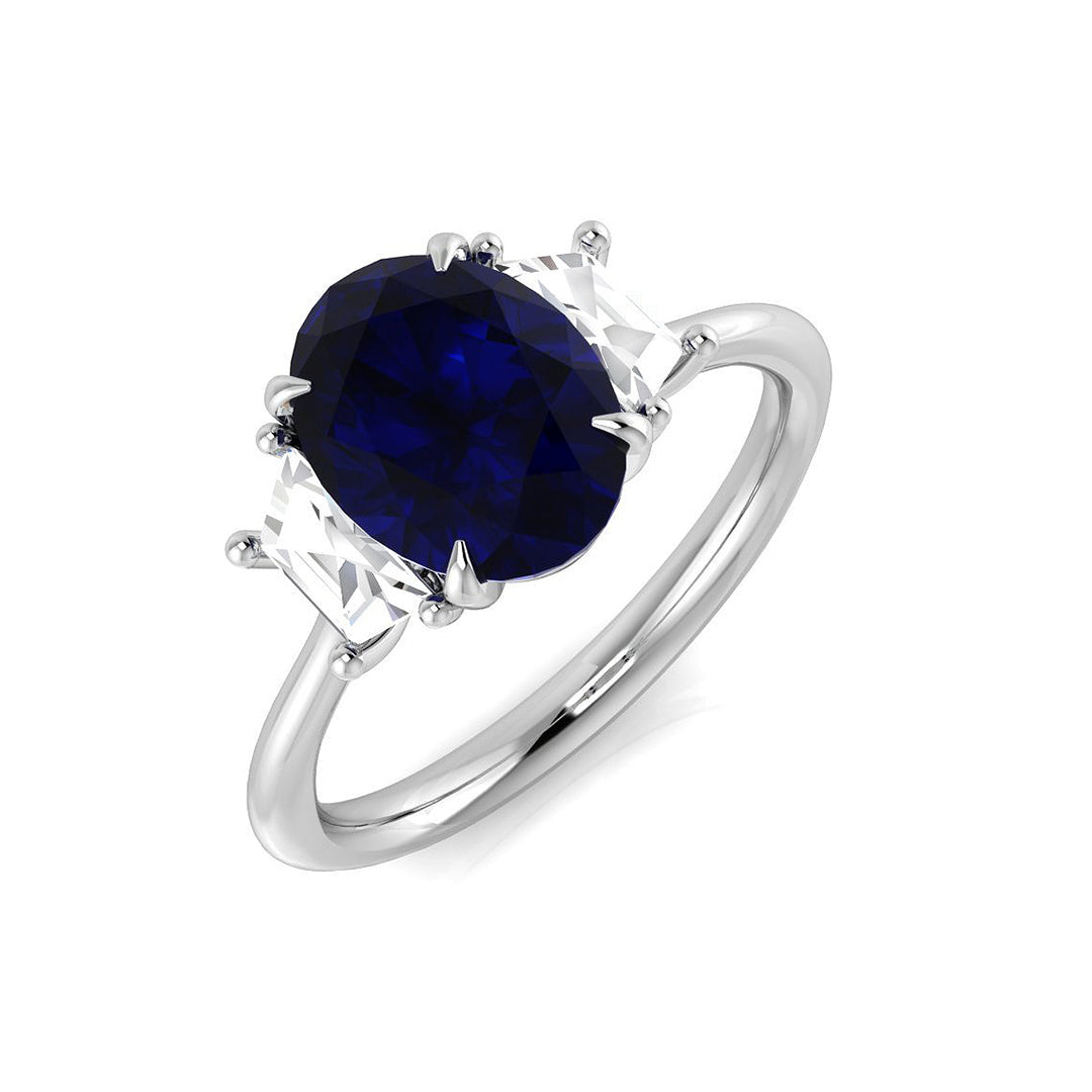 SR3114 — Ring - 9k White Gold