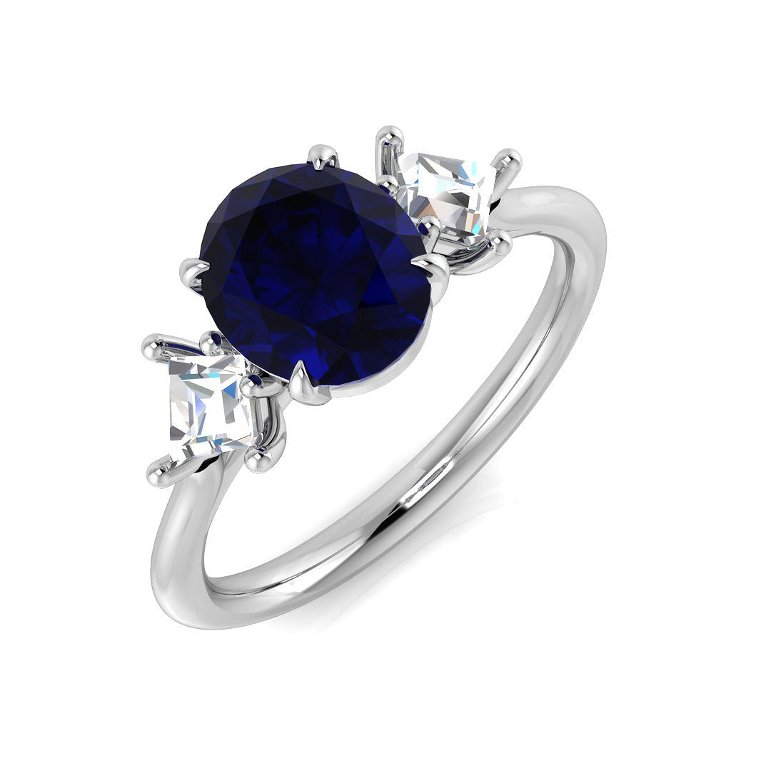 SR3117 — Ring - 9k White Gold