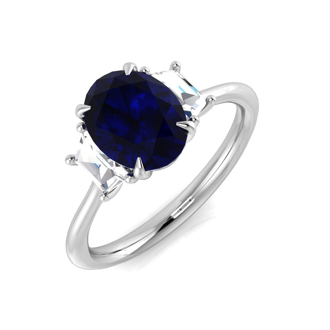 SR3118 — Ring - 9k White Gold