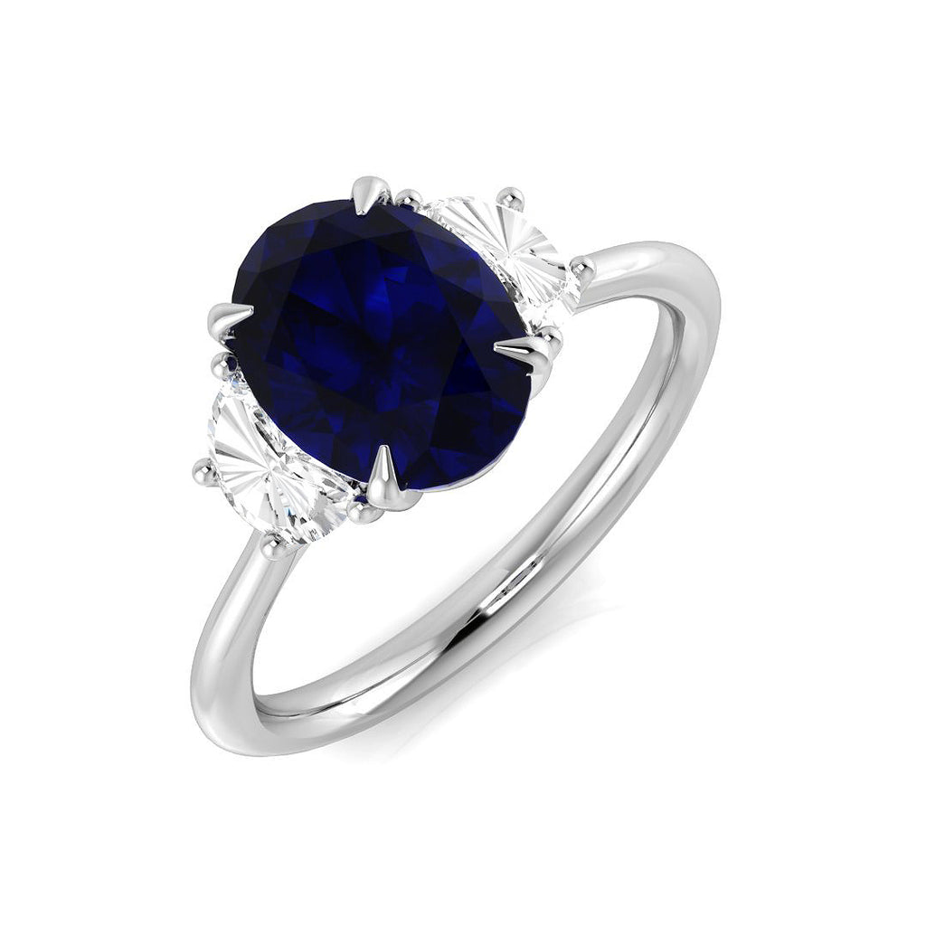 SR3120 — Ring - 9k White Gold
