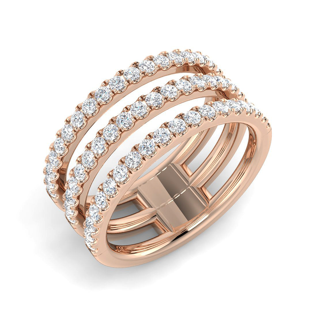 SR3204 — Ring - 9k Rose Gold