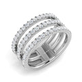 SR3204 — Ring - 9k White Gold