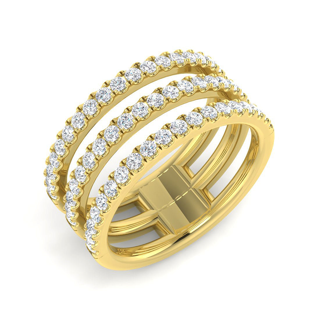 SR3204 — Ring - 9k Yellow Gold