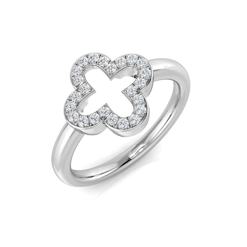 SR3210 — Ring - 9k White Gold