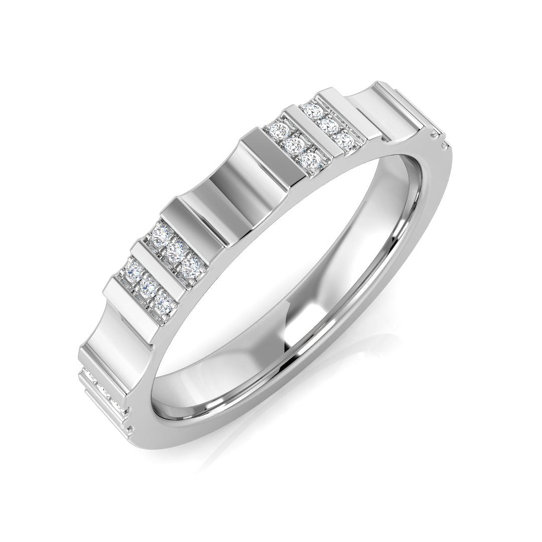 SR3242 — Ring - 9k White Gold