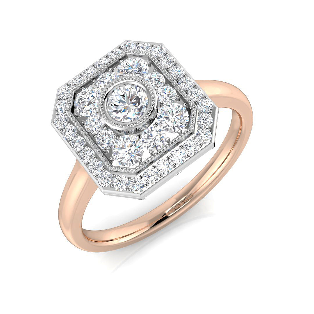 SR3246 — Ring - 9k Rose Gold