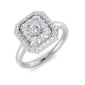 SR3246 — Ring - 9k White Gold