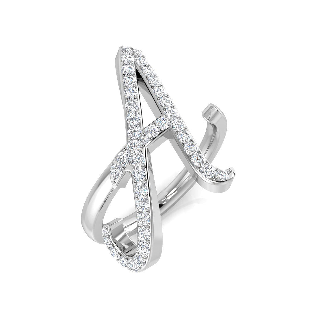 SR3260-A — Ring - 9k White Gold