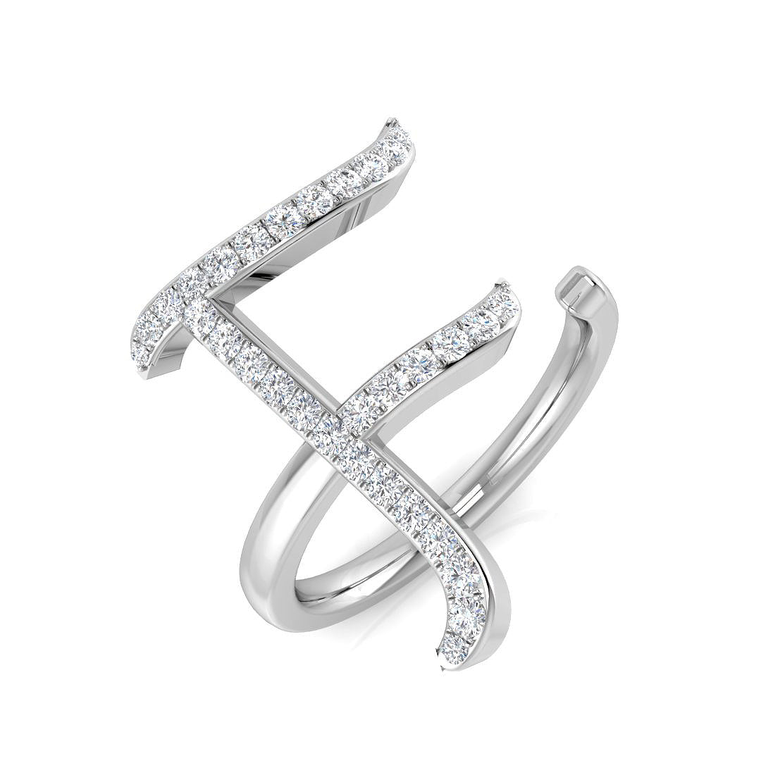 SR3260-F — Ring - 9k White Gold