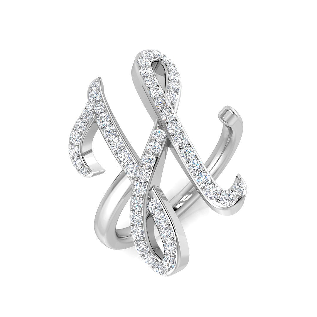 SR3260-H — Ring - 9k White Gold