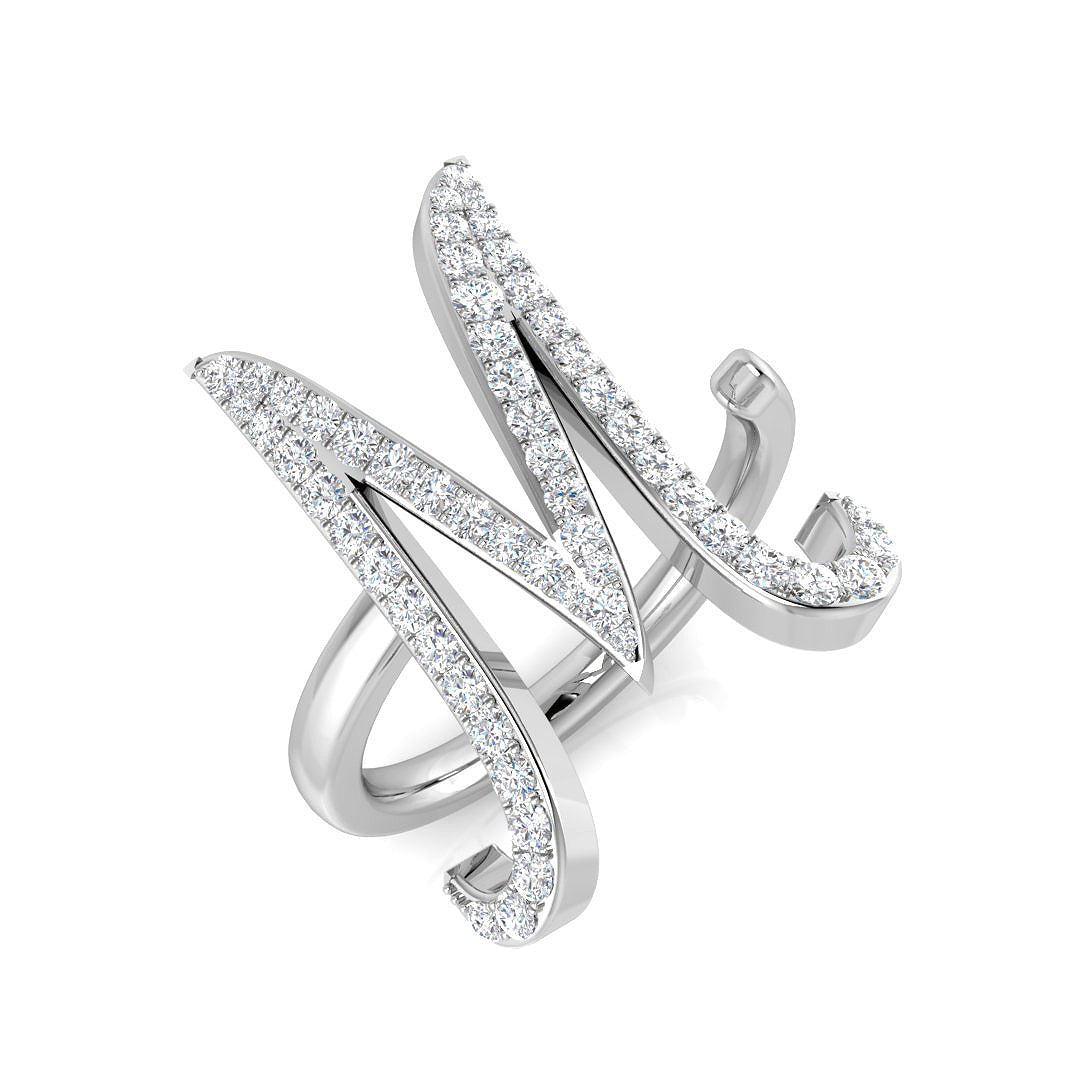 SR3260-M — Ring - 9k White Gold