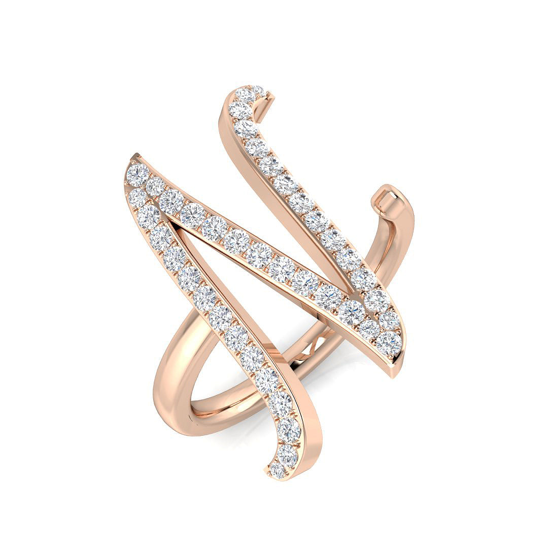 SR3260-N — Ring - 9k Rose Gold