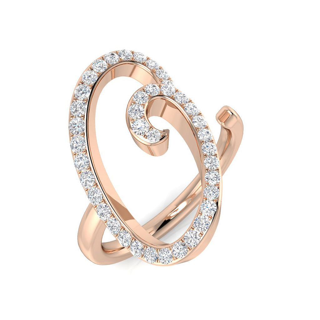 SR3260-O — Ring - 9k Rose Gold