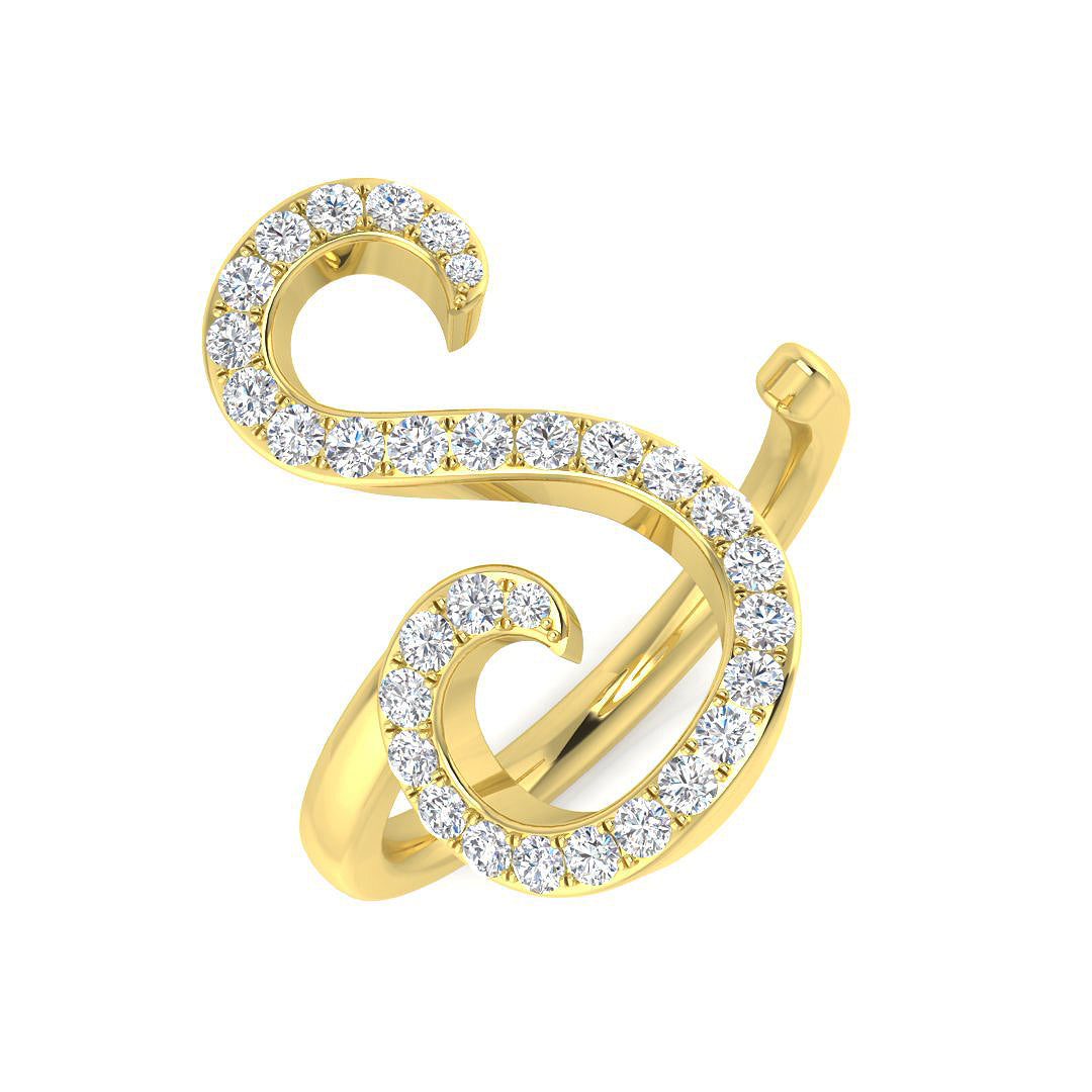 SR3260-S — Ring - 9k Yellow Gold