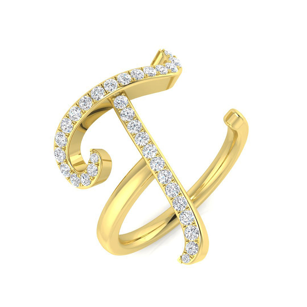 SR3260-T — Ring - 9k Yellow Gold